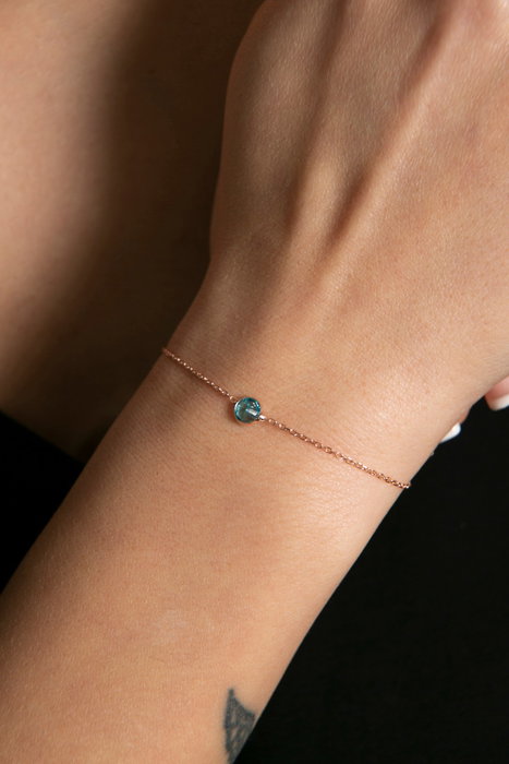 Heliophilia Silver Pulsera de Plata de Ley 925 en Oro Rosa Heliophilia Silver Pulsera de Plata de Ley 925 en Oro Rosa